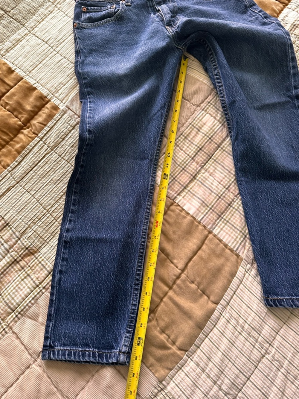 Men's Classic Straight Jeans 512 size 32x29 - Dark Indigo Blue - Picture 6 of 7